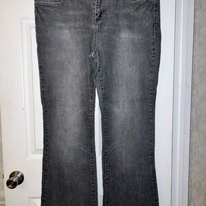 Zana Di Charcoal Flare Women's Jeans